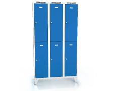  Divided cloakroom locker ALSIN with feet 1920 x 1050 x 500